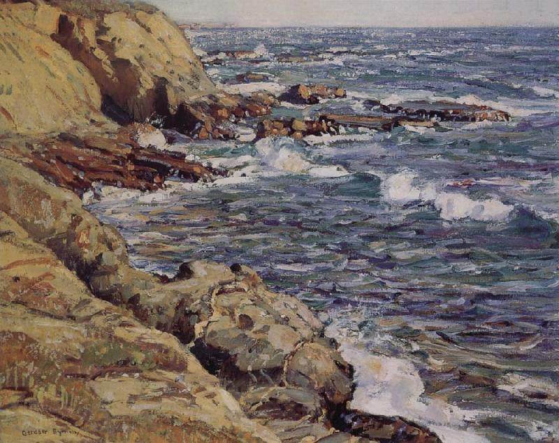 George Gardner Symons Irvine Cove,Laguma Beach Norge oil painting art